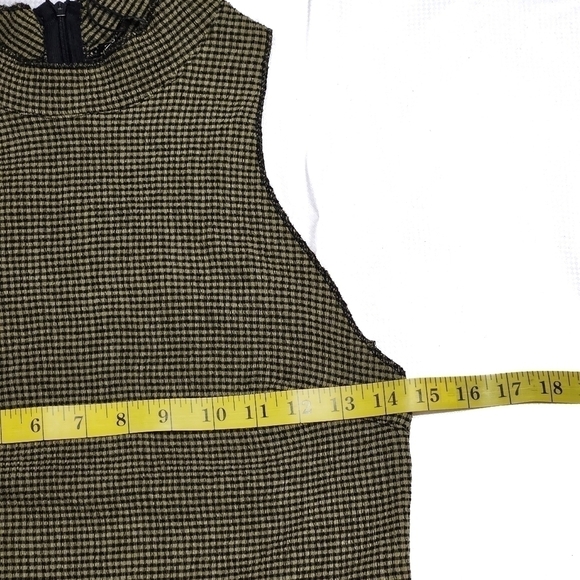 Zara Mock Neck Stripes Sleeveless Top - Picture 7 of 9